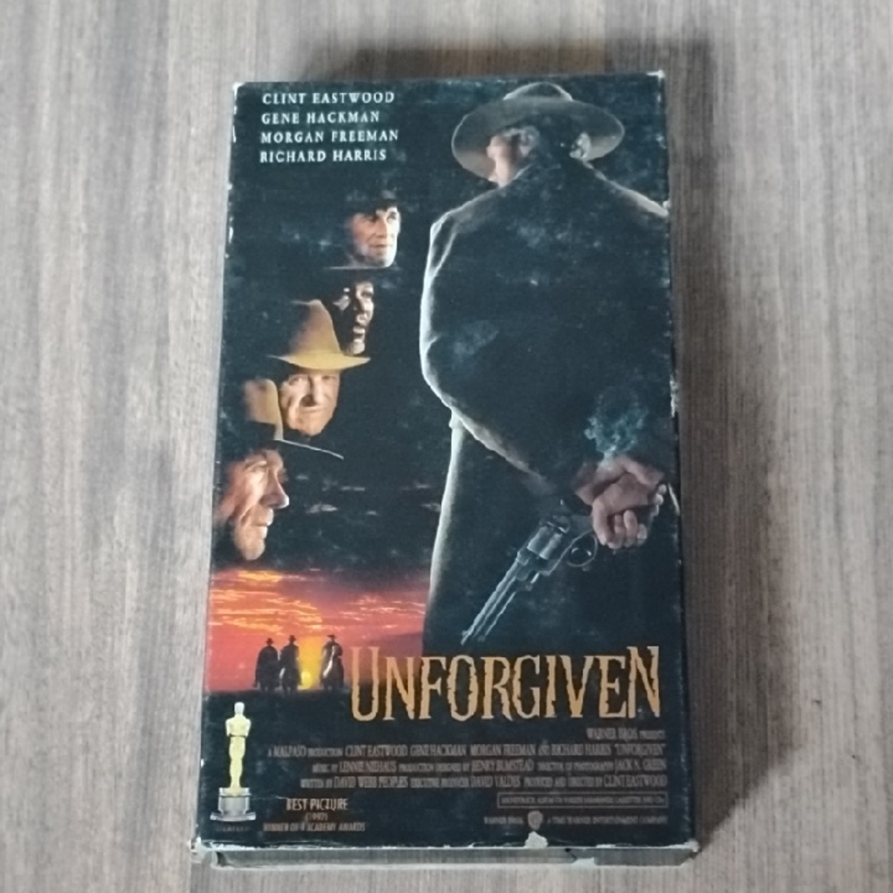 Unforgiven VHS Tape